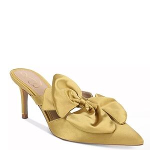 Sam Edelman Veranda Slip On Pointed Toe Bow Pumps